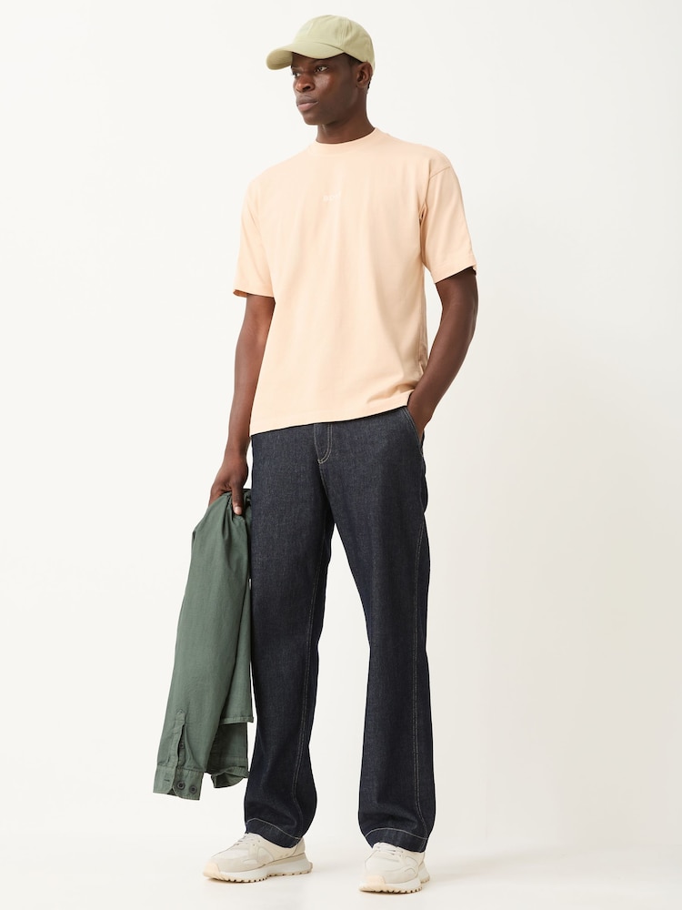 BOSS Orange Regular-Fit Logo T-Shirt - Image 2 of 5 BOSS Orange Regular-Fit Logo T-Shirt - Image 2 of 5