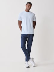 BOSS Thompson Regular Fit Textured T-Shirt - Bild 2 von 6