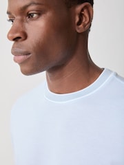 BOSS Thompson Regular Fit Textured T-Shirt - Bild 4 von 6