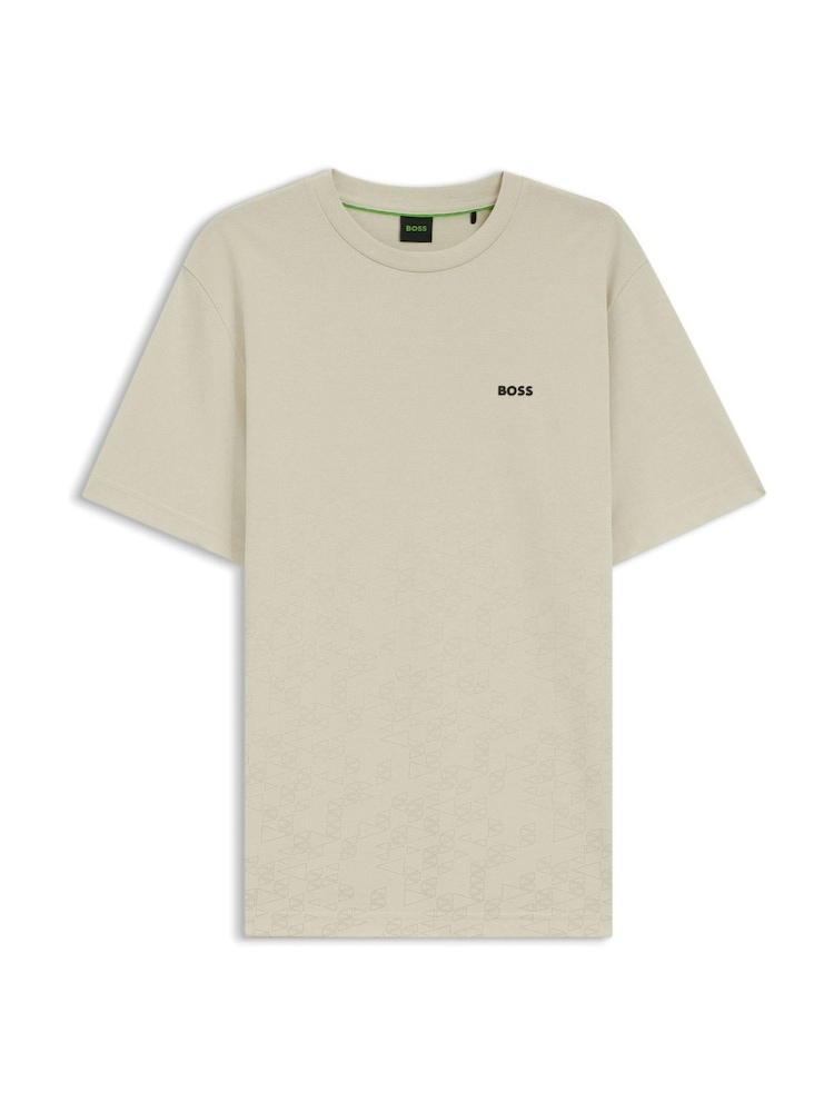 BOSS Green Regular-Fit Logo Tech T-Shirt - Image 1 of 1 BOSS Green Regular-Fit Logo Tech T-Shirt - Image 1 of 1