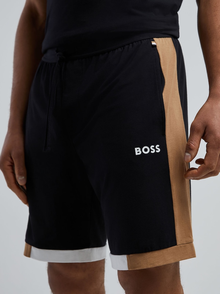 BOSS Black Balance Regular-Fit Logo Shorts - Image 1 of 4