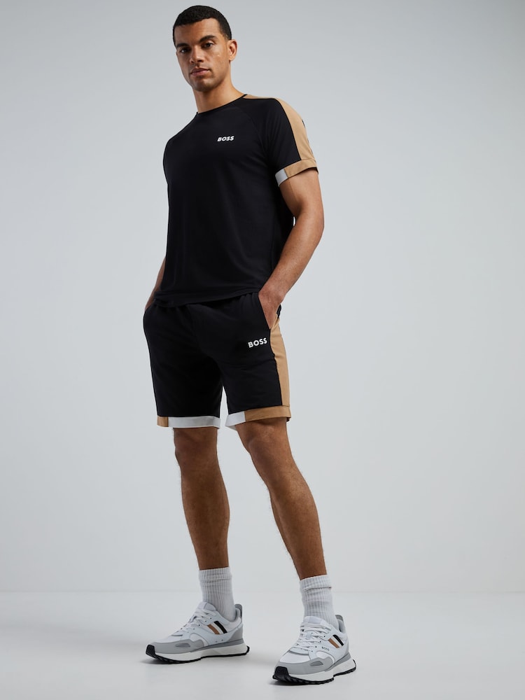 BOSS Black Balance Regular-Fit Logo Shorts - Image 2 of 4