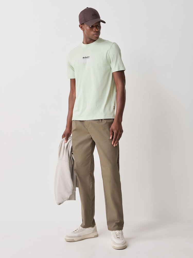 BOSS Green Regular Fit Graphic Logo T-Shirt - Image 2 of 5 BOSS Green Regular Fit Graphic Logo T-Shirt - Image 2 of 5