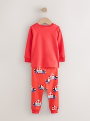 Red/Blue Emergency Vehicles Snuggle Pyjamas 3 Pack (9mths-10yrs) - Image 3 of 7