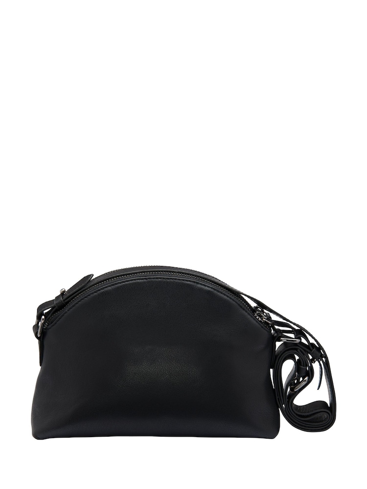Lotus Black Leather Handbag - Image 1 of 4 Lotus Black Leather Handbag - Image 1 of 4