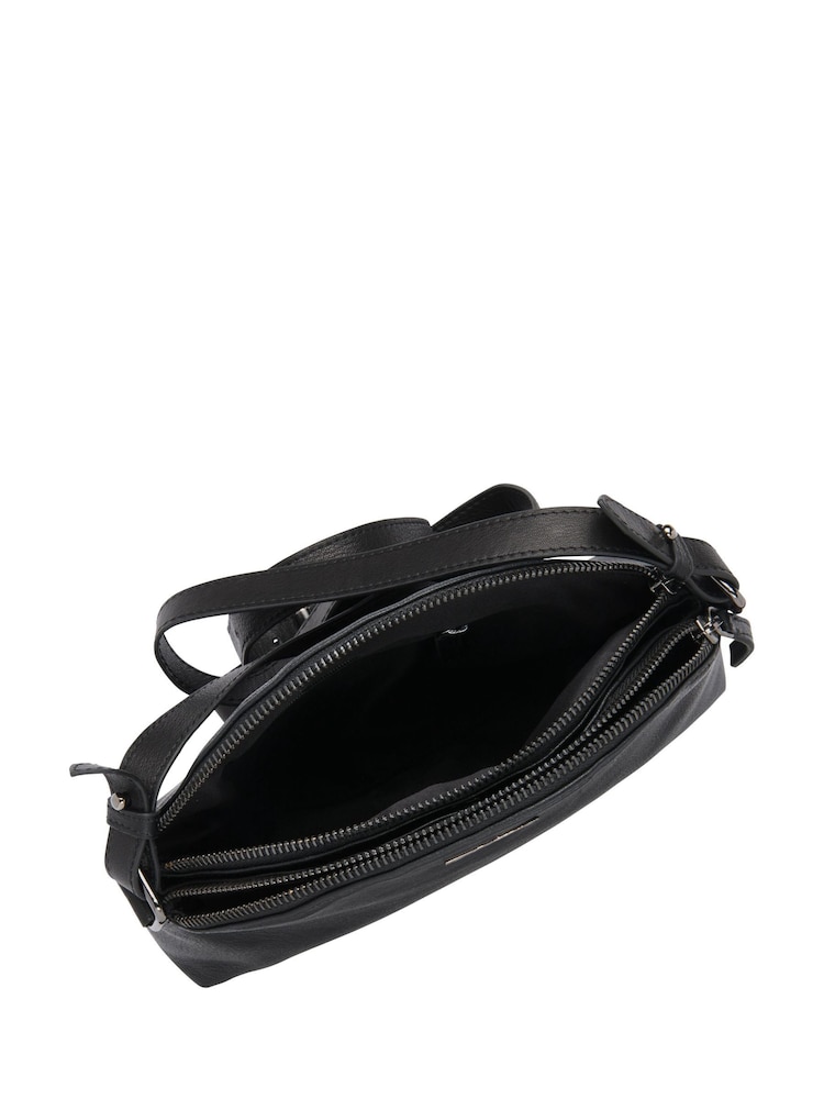 Lotus Black Leather Handbag - Image 4 of 4 Lotus Black Leather Handbag - Image 4 of 4