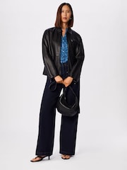 Whistles Ditsy Floral V-Ausschnitt Bluse - Bild 3 von 4