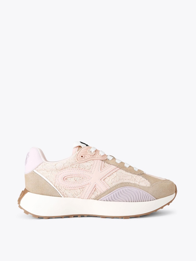 KG Kurt Geiger Brown Lettie Trainers - Image 1 of 5