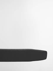Barbour® Black Kyle Leather Belt - Image 3 of 3