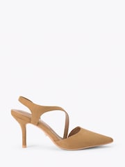 Carvela Brown Symmetry Court Pumps - Image 1 of 4