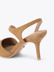Carvela Brown Symmetry Court Pumps - Image 4 of 4