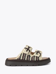 Carvela Comfort Pavilion Crochet Brown Sandals - Attēls 1 no 4