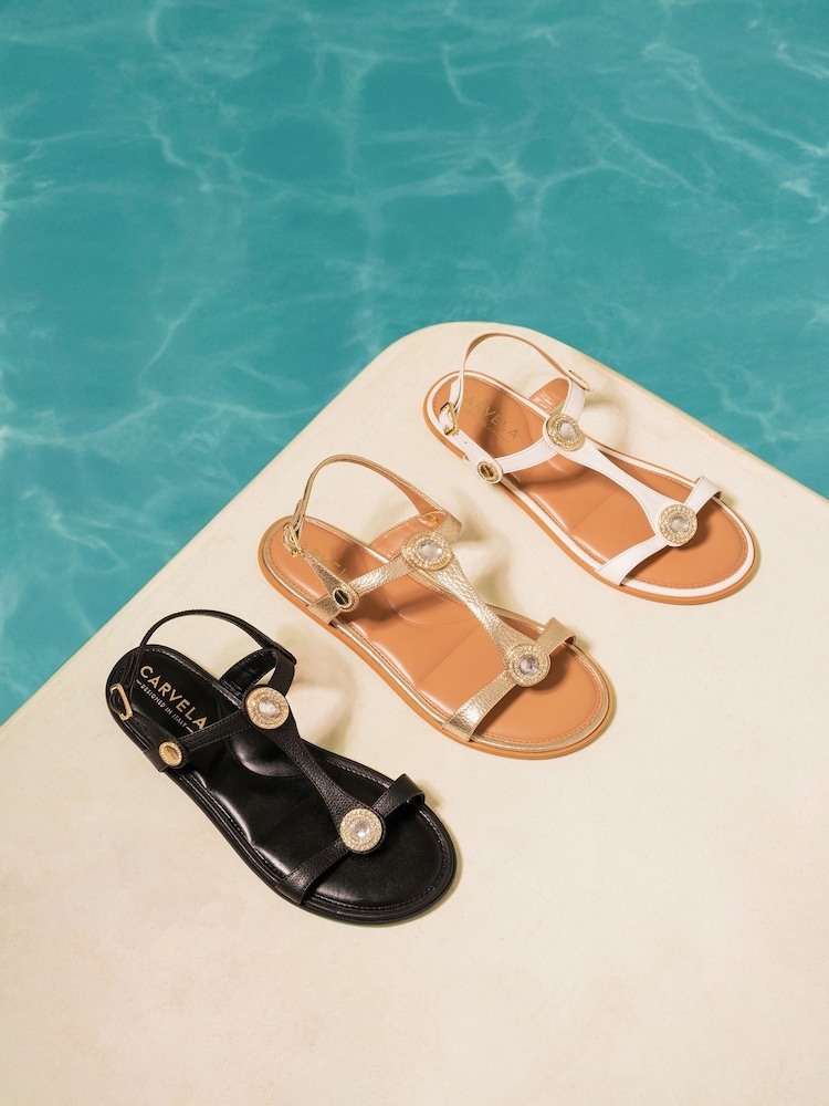 Gold - Carvela Amalia Sandalen - Bild 5 von 5