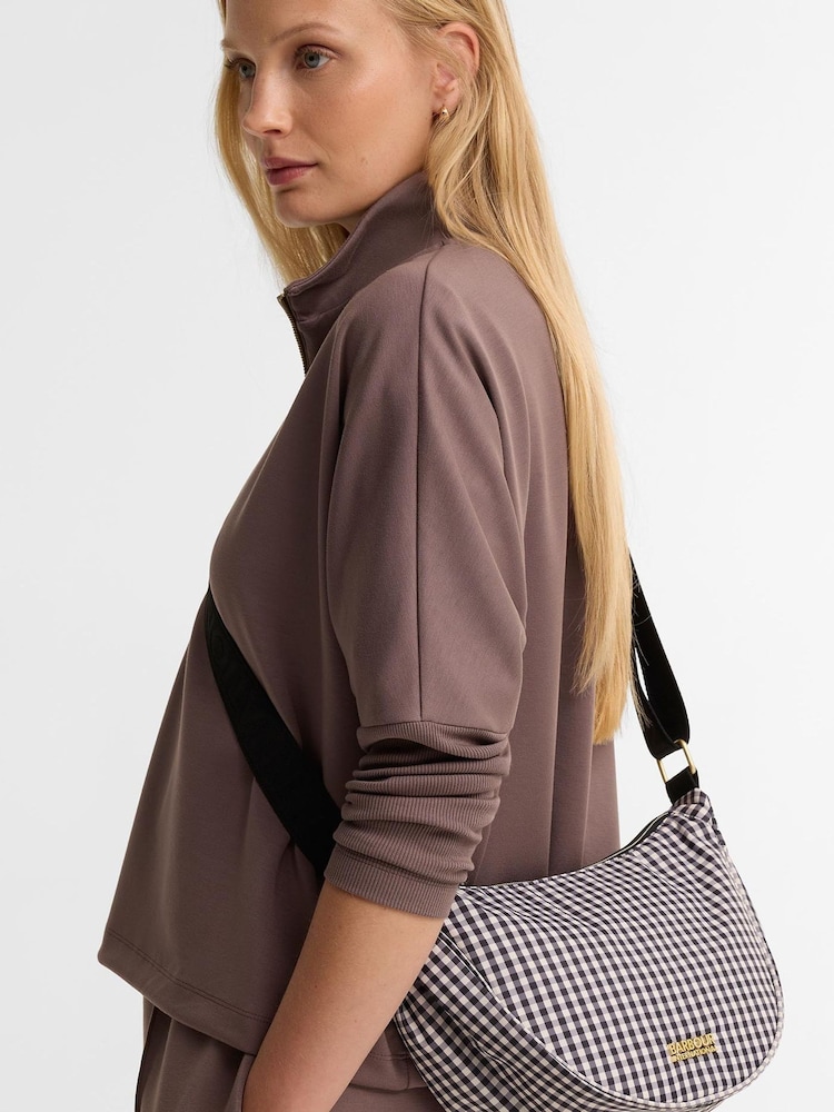 Barbour® International Black Boulevard Shoulder Sling Bag - Image 2 of 7
