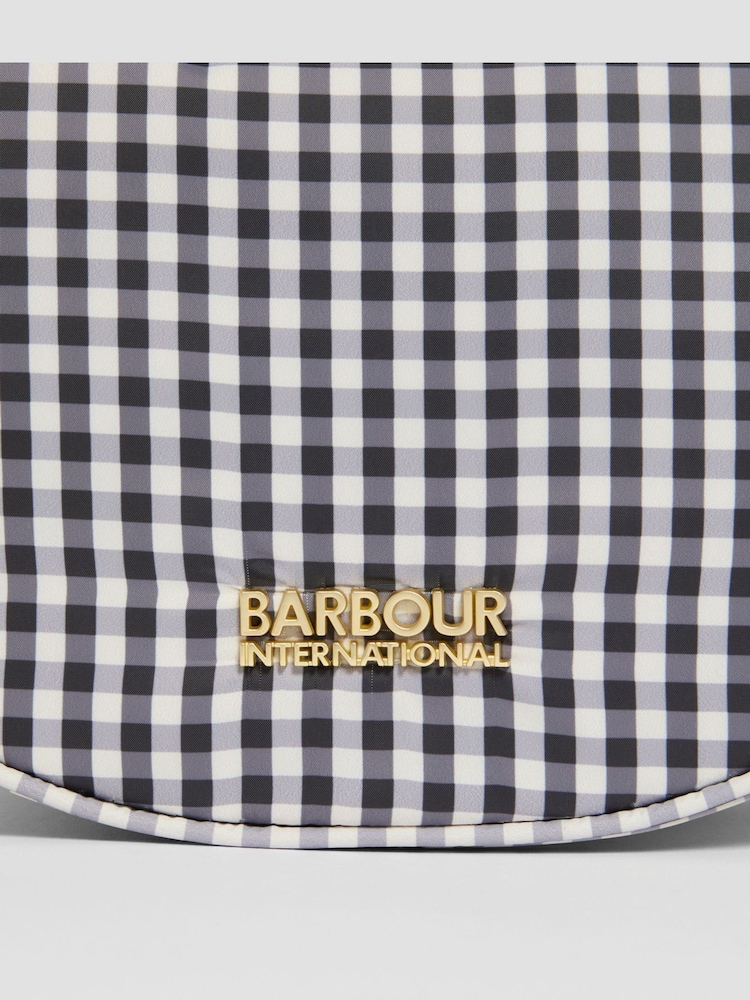 Barbour® International Black Boulevard Shoulder Sling Bag - Image 7 of 7