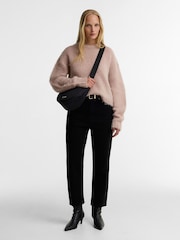 Barbour® International Black Monaco Sling Bag - Image 3 of 7