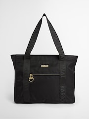 Barbour® International Black Qualify Carry All Tote Bag - Image 3 of 6