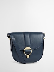 Barbour® Blue Elm Leather Crossbody Bag - Image 1 of 5