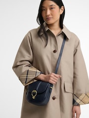 Barbour® Blue Elm Leather Crossbody Bag - Image 2 of 5