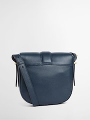 Barbour® Blue Elm Leather Crossbody Bag - Image 3 of 5