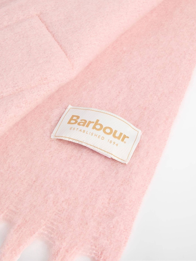 Barbour® Pink Ellison Scarf - Image 2 of 3