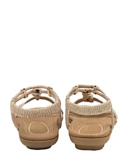 Lotus Gold Casual Sandals - Image 3 of 4