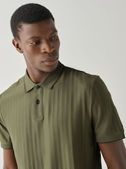 BOSS Green Regular Fit Parlay Polo Shirt - Image 3 of 6