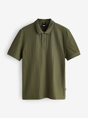 BOSS Green Regular Fit Parlay Polo Shirt - Image 5 of 6
