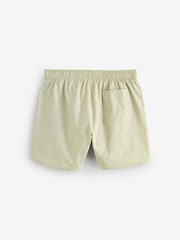 BOSS Natural Iconic Side Stripe Logo Swim Shorts - Image 5 of 5