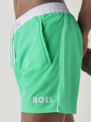 BOSS Green Starfish Quick Dry Swim Shorts - Image 3 of 4