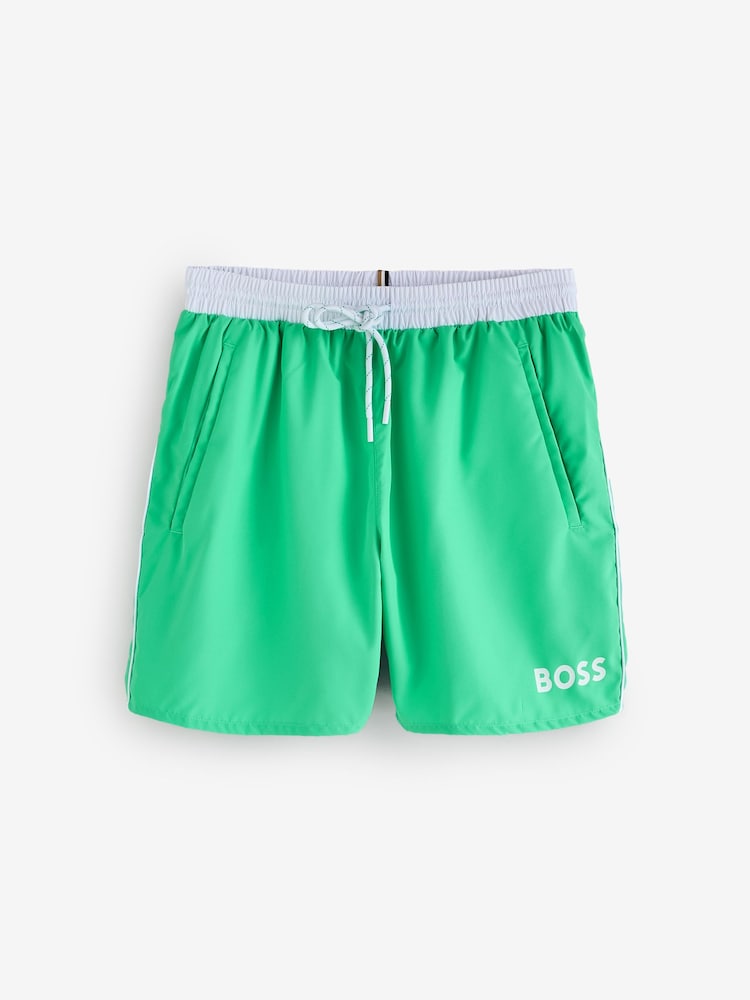 BOSS Green Starfish Quick Dry Swim Shorts - Image 4 of 4