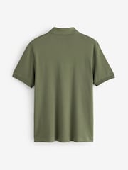 HUGO Green Dalomino Regular-Fit Zip Neck Polo Shirt - Image 2 of 2