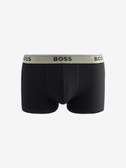 BOSS Black Power Logo Boxer Trunks 3 Pack - Image 2 of 5