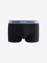 BOSS Black Power Logo Boxer Trunks 3 Pack - Image 3 of 5