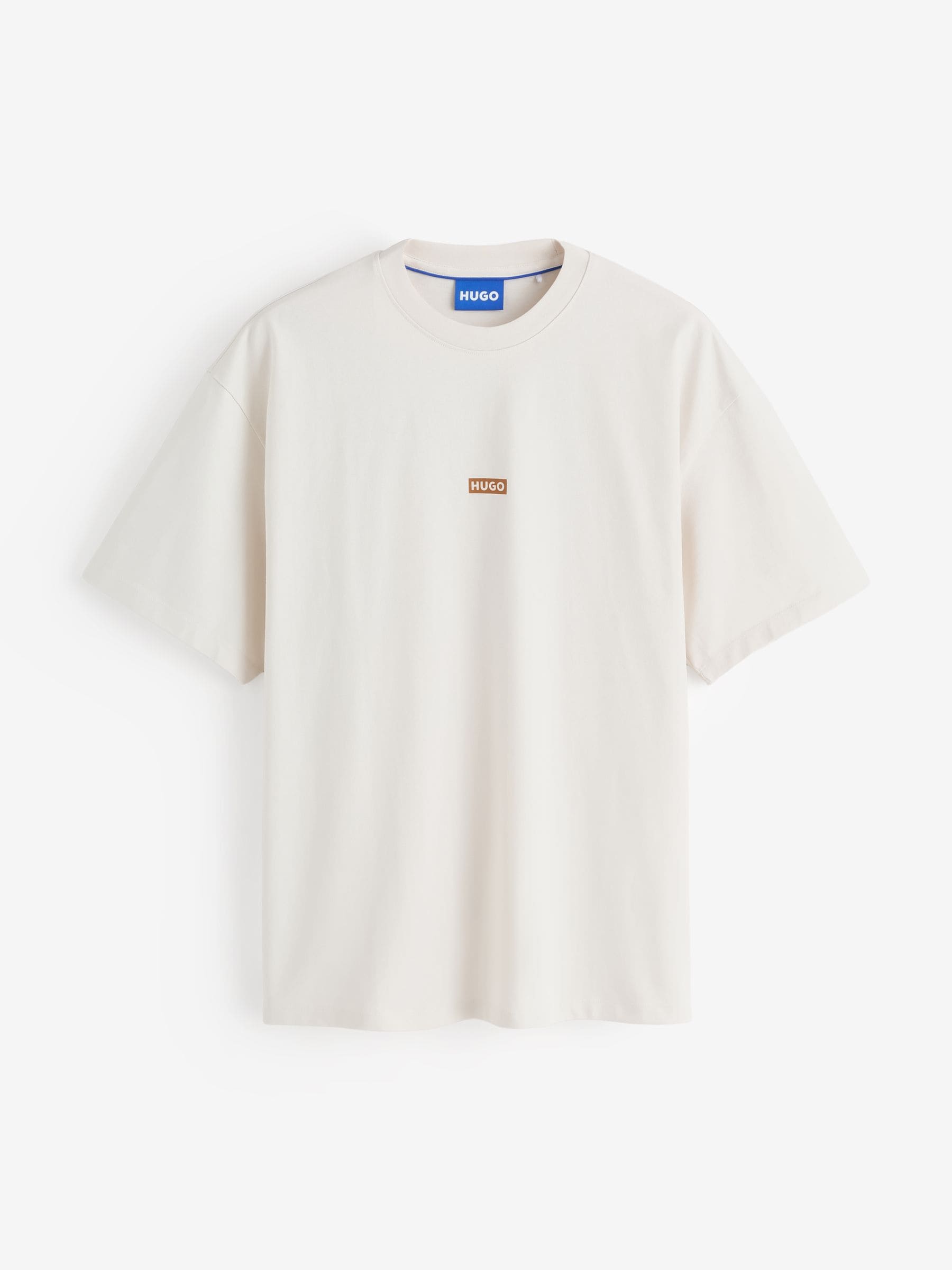 Buy HUGO White Nalono Relaxed Fit Graphic Logo T-Shirt from Next USA