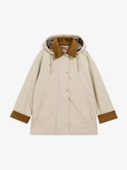 Barbour® Light Beige Evelyn Showerproof Jacket - Image 1 of 1