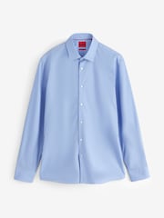 HUGO Blue Kenno Regular Fit Shirt - Image 5 of 6