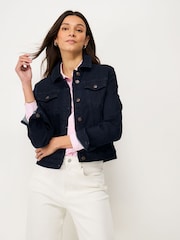 Crew Clothing Blue Denim Western Jacket - Image 1 of 5