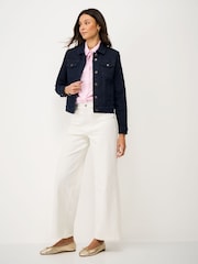 Crew Clothing Blue Denim Western Jacket - Image 3 of 5