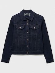 Crew Clothing Blue Denim Western Jacket - Image 5 of 5