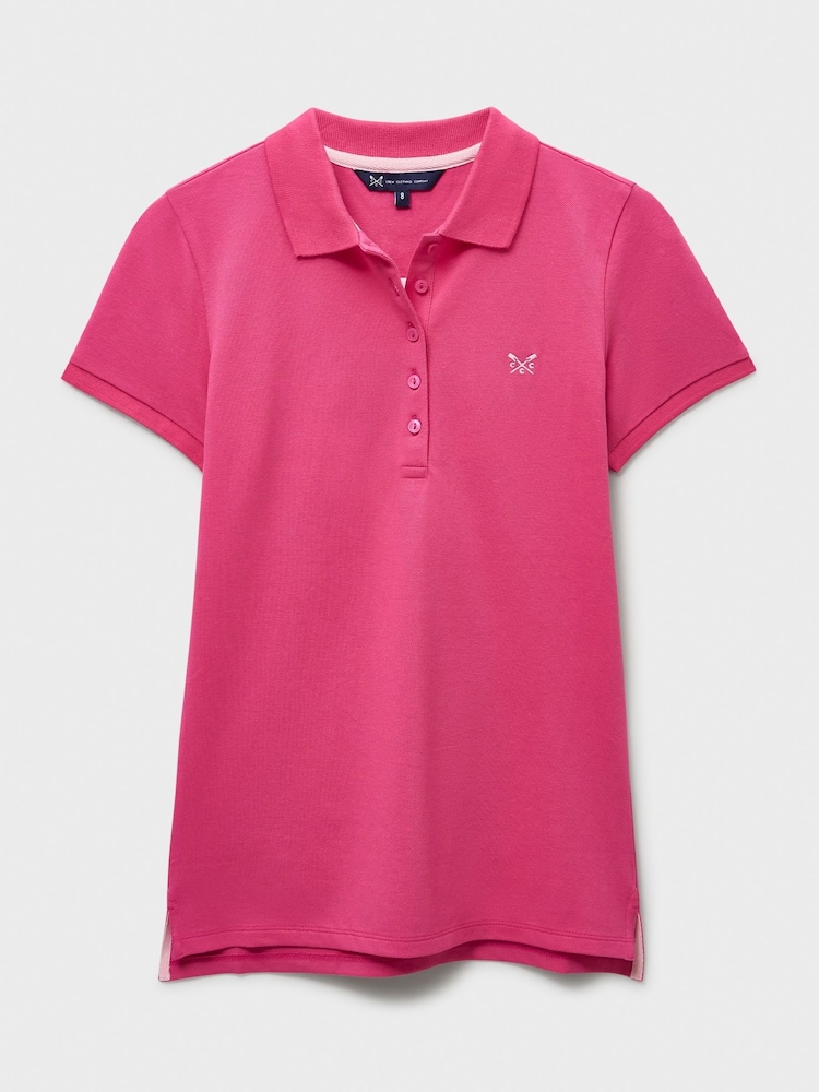 Crew Clothing Pink Classic Polo Shirt - Image 5 of 5