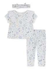 Huggies White T-Shirt Leggings & Headband Set - Image 1 of 2