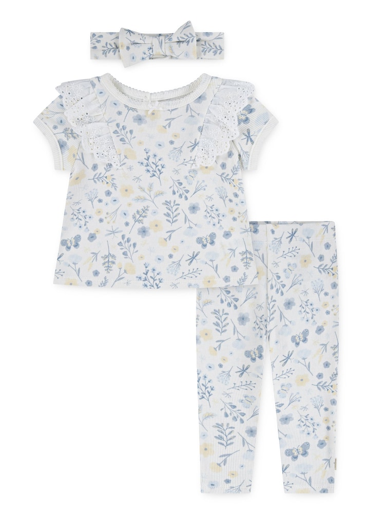 Huggies White T-Shirt Leggings & Headband Set - Image 1 of 2