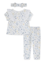 Huggies White T-Shirt Leggings & Headband Set - Image 2 of 2