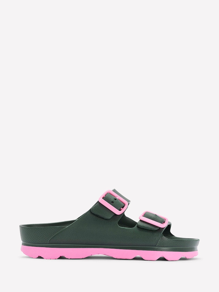 Boden Lyla Double Buckle Sliders - Imaginea 2 din 4