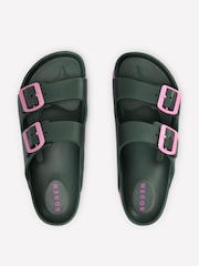 Boden Lyla Double Buckle Sliders - Imaginea 3 din 4