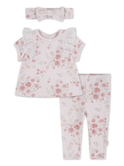 Huggies Pink T-Shirt Leggings & Headband Set - Image 1 of 2