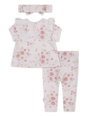 Huggies Pink T-Shirt Leggings & Headband Set - Image 2 of 2