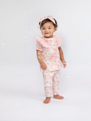 Huggies Pink T-Shirt Leggings & Headband Set - Image 4 of 7
