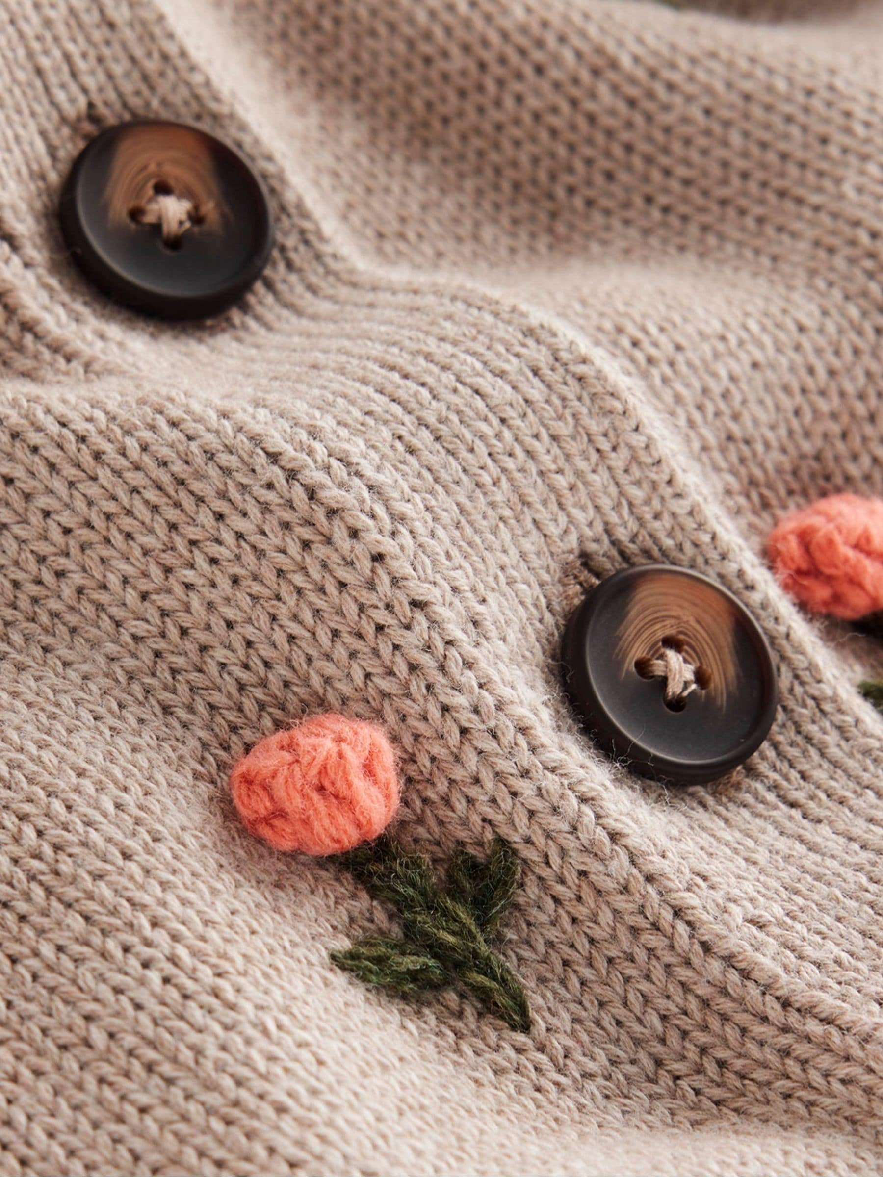 Buy Boden Cream Davina Puff Sleeve Cardigan from Next USA